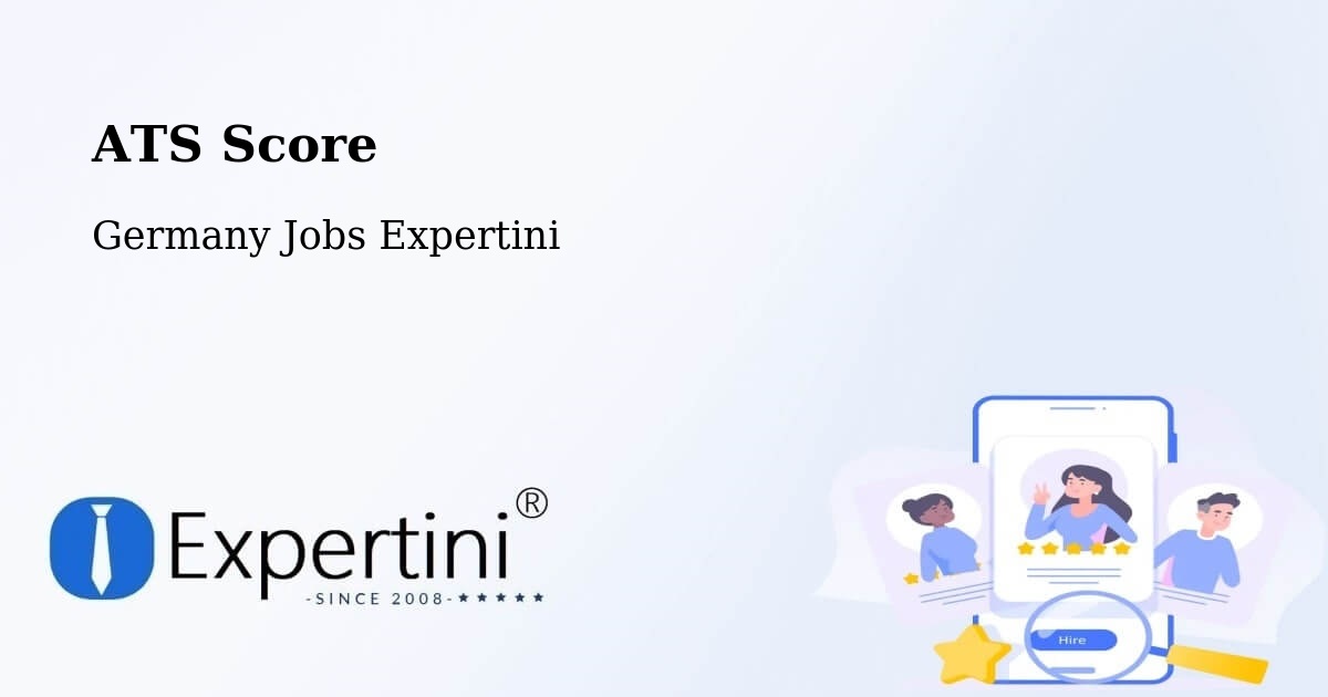 Resume ATS Score & Job Description Match Tool – Esens - Germany Jobs Expertini